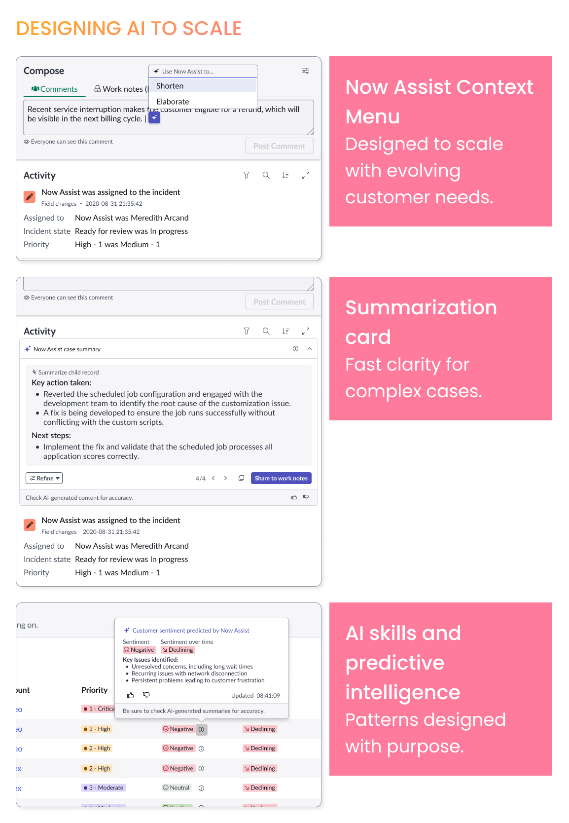 Designing AI to scale
